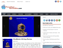 Tablet Screenshot of iphoneappsreviewsite.com